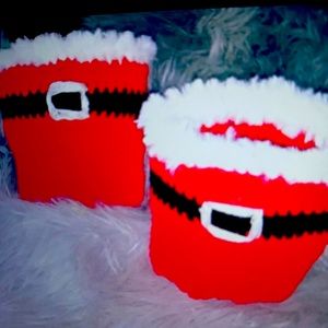 Crocheted Handmade leg Cuffs